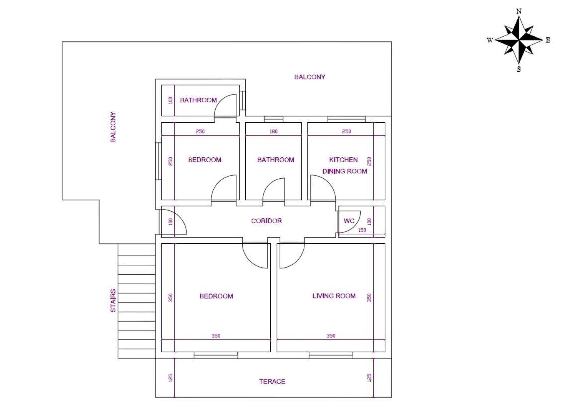 Apartment Danijela Будва Екстериор снимка